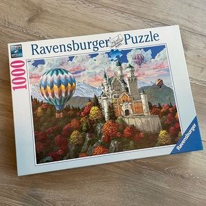 Ravensburger Hot Air Balloon and Castle 1000 Piece Puzzle for Adults